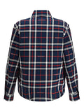 Gucci tartan cotton jacquard padded shirt