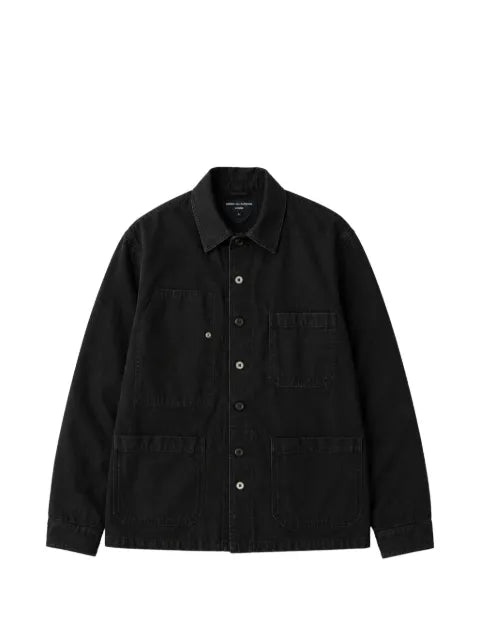 Comme des Garçons Homme patch-pocket cotton overshirt