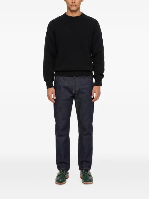 YMC ribbed-trim sweater