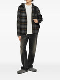 Woolrich check-pattern hooded jacket