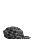 Undercover check-pattern baseball cap