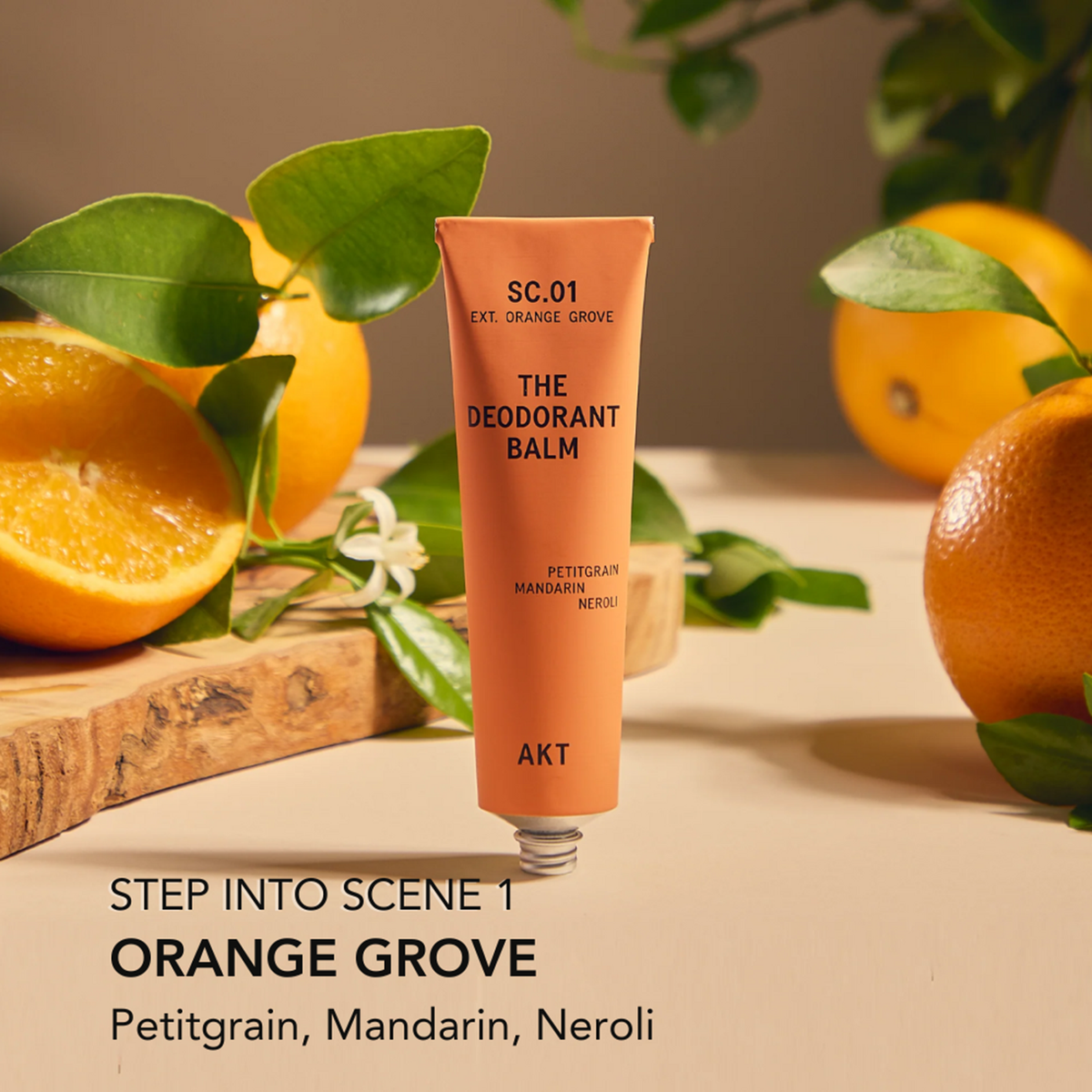 AKT Deodorant Balm: Orange Grove