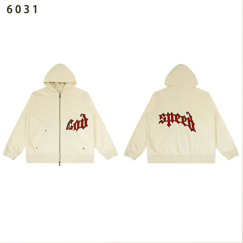 Godspeed Contrast Gothic Zip Hoodie