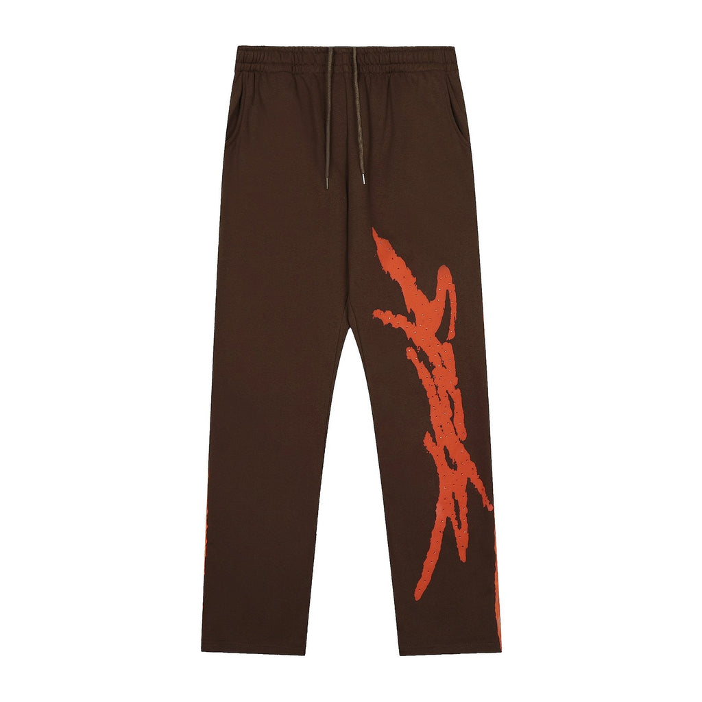 Sp5der Graphic Hoodie & Sweatpants Matching Set