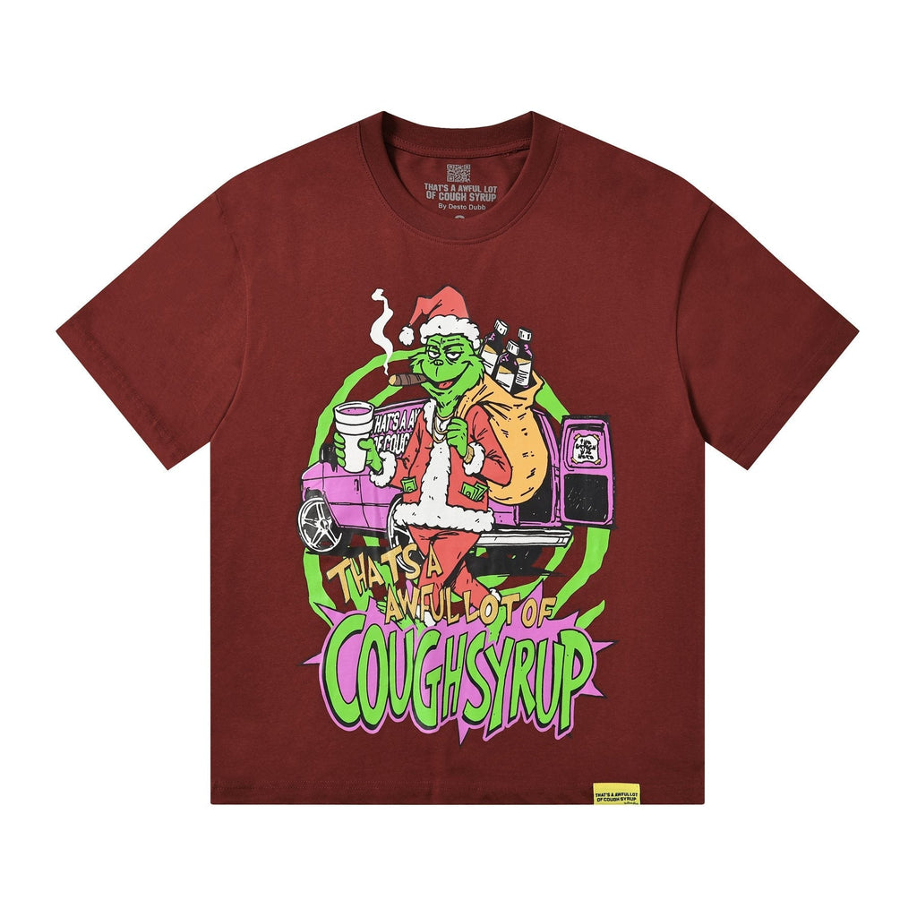 THAT'S A AWFUL LOT OF COUGH SYRUP Christmas Graphic Short-Sleeve T-Shirt